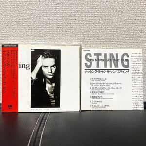 Sting / nothing like the sun crc039tr1024072 D35Y3184 スティング