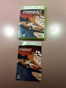 送料無料 Xbox360★フォルツァ モータスポーツ２★used☆Forza Motorsport 2 FM2☆import Japan