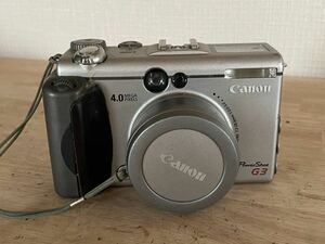 1円スタート CANON キャノン デジタルカメラ PC1032 Power shot パワーショット G3 デジカメ シルバー