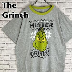 The Grinch グリンチ リンガー キャラクター Tシャツ 半袖 輸入品 春服 夏服 海外古着 絵本 アニメ ドクタースース ノルディック