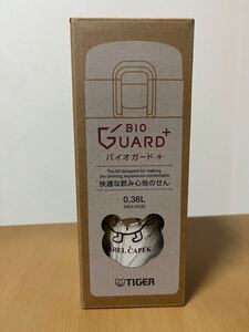 TIGER タイガー BIO GUARD＋ バイオガード＋ カレルチャペック 真空断熱ボトル 水筒 0.36L イーグレットホワイト