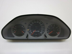 動作確認OK！ C36 AMG W202 Cクラス スピードメーター 280km!! 202 540 0211 クラスター instrument cluster 管理番号（X-1759）