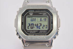 154-m050 CASIO カシオ G-SHOCK Gショック FULL METAL 5000 SERIES GMW-B5000D-1JF タフソーラー 電波時計 Bluetooth搭載 腕時計 ウォッチ