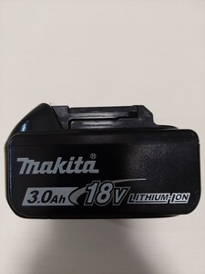 (純正)　マキタ 18V 3.0Ah　バッテリー　　(Makita　6.0Ah)