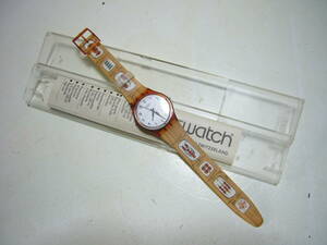 ★スウォッチ SWATCH ケース付き 2000年 メンズ時計