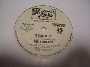 ●DISCO DANCE 12inch●STRIKERS / STRIKE IT UP