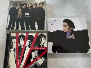 V6/三宅健 BEST&ソロオリジナルアルバムCD3枚セット「Very Best」「Very Best Ⅱ」「NEWWW」