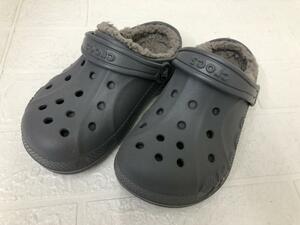 CROCS クロックス キッズシューズ C 12 （18.5cm） グレー