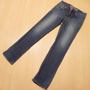 =809★ 日本製 EDWIN 503 SLIM BLUE TRIP EDGELINE エドウィン スキニー スリム ユーズド加工 デニムパンツ EG5032 ストレッチ w29 即決 ★