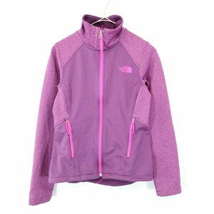 SALE/ THE NORTH FACE ノースフェイス ソフトシェルジャケット アウトドア キャンプ アウター 防寒 パープル (レディース XS) N7955