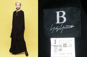 B Yohji Yamamoto★ラップパンツ★黒★美品