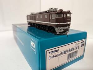 未使用？ 動作確認済み 0219A3 HO-105 JR EF64 1000 形 電気機関車 茶色 HOゲージ 鉄道模型 TOMIX トミックス　トミーテック