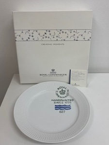 【未使用品】ロイヤルコペンハーゲン/ROYAL COPENHAGEN CREATING MOMENTS 洋食器 大皿 627 プレート 箱付 27㎝