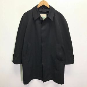 モノトーンレトロコーデ！【TONAKAI COAT】ステンカラーコート アウター モード クラシック フォーマル 通勤 ビジネス 黒 88 /Y13532ii