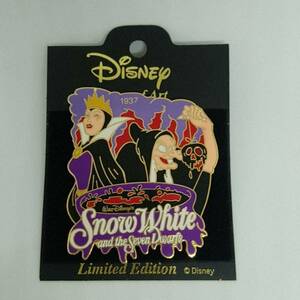 ♪ ディズニー ピンバッジ History of Art Snow White Villains 白雪姫 Evil Queen & Witch 2002年 2900個 ピン 新品 Mickey & Pals shop
