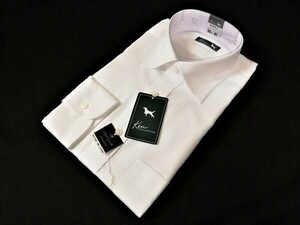 KENCOLLECTION メンズ 長袖Yシャツ ◆75-01　L ワイドカラー ビジネス サラリーマン 会社員