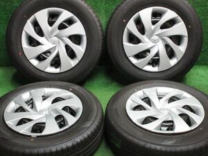 即納可 新車外し トヨタ ヤリス 純正 スチール 14x5.5+40 5-100 DL EC300+ 175/70R14 アクア カローラ フィールダー ヴィッツ ba1424013177