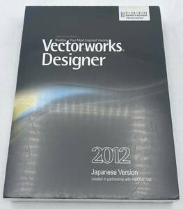 【A＆A】Vectorworks Designer ベクターワークスデザイナー 2012 Japanese Version for Windows/Mac版 新品未開封【S538】