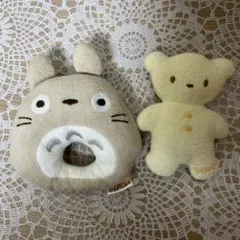 トトロ　からから　赤ちゃん　ベビー　おもちゃ　くま　ぬいぐるみ