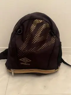 umbro バックパック 黒 ドットパターン