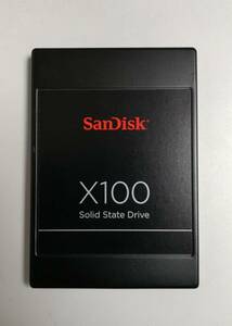 SanDisk SSD X100 128GB 2.5inch SD5SC2-128G-1015E SATA ((動作品・1個限定！)) 