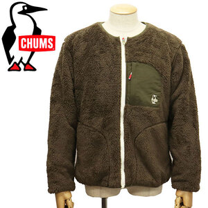 CHUMS (チャムス) CH04-1287 Elmo Fleece RV Blouson エルモ フリースリバーシブル ブルゾン CMS085 B055BrownxKhaki M