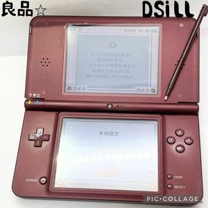 【良品☆】ニンテンドー DSi LL ワインレッド タッチペンあり 動作確認済み