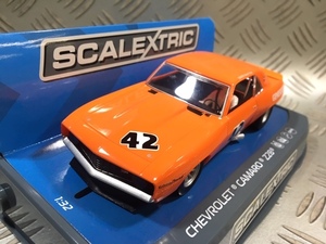 1/32 SCALEXTRIC C3874 CHEVROLET CAMARO Z28 TranS-Am Series 1971 スロットカー