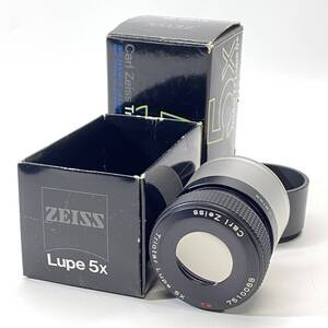 1円～ 6T7029O0125 Carl Zeiss カールツァイス Triotar T* Lupe 5X トリオタールーペ 動作未確認 現状品