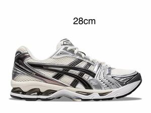 28cm ASICS GEL-KAYANO 14 CREAM BLACK 2024年復刻 アシックス ゲルカヤノ kith jjjround asics one marvel