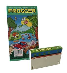 森瓜2167 TOMY 16BIT GRAPHIC COMPUTER ぴゅう太 フロッガー FROGGER 当時物 レトロゲーム コレクター 動作未確認