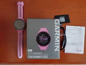 GARMIN FORRUNNER 265Sピンク　多分使用僅か