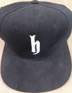 DJ HONDA HAT 黒 (BLACK) 帽子 CAP です (ヤマト/宅急便発送) DJホンダ キャップ 帽子　Y1 最終在庫