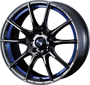 WedsSport ホイール SA25R BLCI 18インチ×7.5J ＋35 5H114.3 入数：1台分(4本) 73735