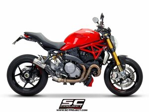 【国内在庫】SC-PROJECT SCプロジェクト CR-Tサイレンサー & フルチタンリンクパイプ MONSTER 1200 S / R 