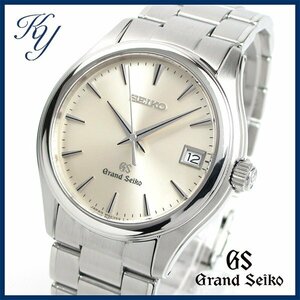 1円～ 3ヶ月保証付き 磨き済み 美品 本物 人気 Grand Seiko グランドセイコー SBGX005 9F62-0A10 シルバー メンズ 時計