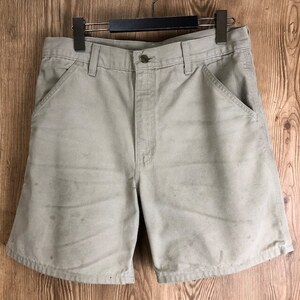 90s USA製 VINTAGE Carhartt ダック地　ワークショーツ メンズ 31 ショートパンツ 90年代 カーハート 古着 e24062409