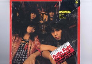 盤質良好 国内盤 12inch Loudness / Gotta Fight / ラウドネス ガッタ・ファイト シュリンク付き（開封済） AY-7401