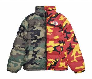 Sサイズ Supreme The North Face Split Nuptse Jacket Camo シュプリーム ザ ノース フェイス スプリット ヌプシ ジャケット カモ 30周年