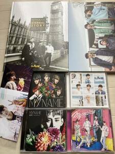 KPOP アイドル グループMYNAME 写真集2冊 CD4枚 セヨン写真2枚 セット ゆうパックお手軽版発送