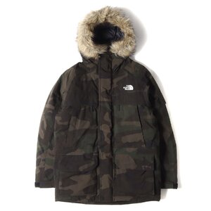 THE NORTH FACE ノースフェイス ダウン ジャケット サイズ:S カモフラージュ マクマードパーカ Novelty McMurdo Parka ウッドランドカモ