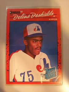 90 Donruss Delino DeShields RC