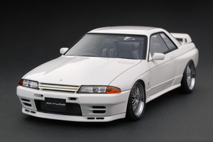 ★IG 1/18 Nissan Skyline GT-R Nismo S-tune (R32) Crystal White【IG0089】