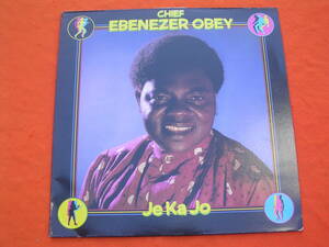 LP・UK☆CHIEF EBENEZER OBEY / JE KA JO LET // アフリカ