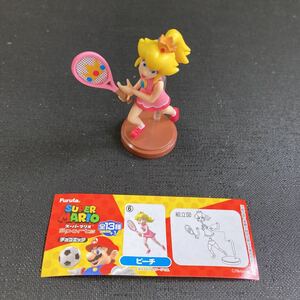 ピーチ姫 テニス スーパーマリオ チョコエッグ フルタ 任天堂 ミニフィギュア