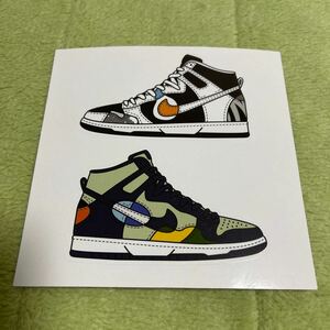 ●ナイキ/NIKE DUNK HIGH LX ステッカーシール●