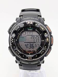 CASIO　PROTREK　カシオ　プロトレック　PRW-2500　3258　デジタル文字盤　電波ソーラー　ラバーバンド