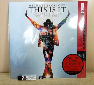 【未開封】MICHAEL JACKSON`S マイケルジャクソン THIS IS IT microSD＆USB 生産期間限定 ポストカード/ブックレット付②