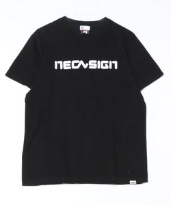 「NEONSIGN」 半袖Tシャツ S ブラック メンズ