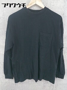 ◇ BEAMS ビームス 長袖 Tシャツ カットソー サイズM ブラック メンズ